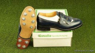   Womens Cavallo Special Manufactured Golf Cleats U.S.Size 9 Leather i