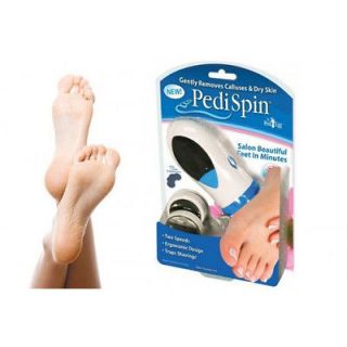 NEW Pedi Spin Electronic Foot Calluses/Dry Skin Removal Kit