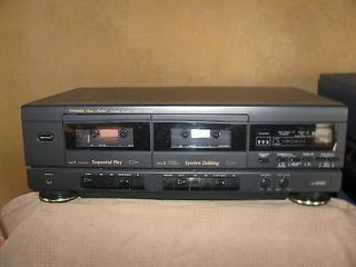 Fisher Dual Cassette Deck * High End Audio, Low Price