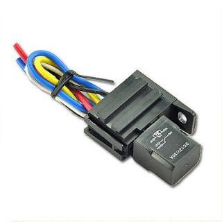   30A 12V Relay Kit For Electric Fan Fuel Pump Light Horn 5Pin Wire