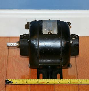 Vtg. Antique General Electric Motor Fan Watchmaker Jeweler Lathe 