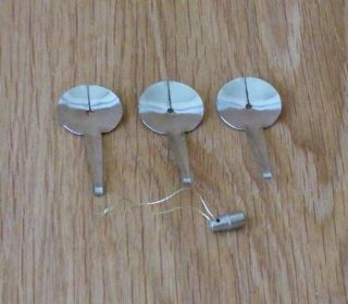 FLY TYING HACKLE GUARDS   SET OF THREE