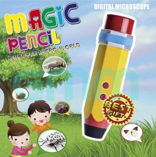 Digital Magic Pencil Microscope Children Whiz Kid Genius Research 
