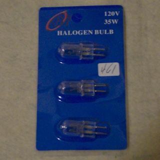 3pc set Halogen Bulbs for Electric Oil Warmers