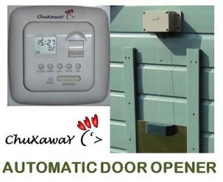 Chuxaway SC Automatic Chicken Door Opener Pop Hole Opener   Kit with 