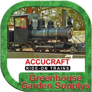ACCUCRAFT RIDE ON T7930 1 FORNEY 2 4 4 LIVE STEAM COAL FIRED 7 1/2 