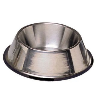 Metal Stainless Steel DOG CAT PET BOWL NONTIP DISH