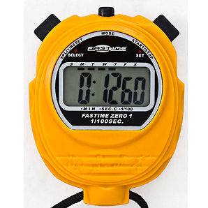 Educational Stopwatch with extra large display   Fastime 01   Yellow
