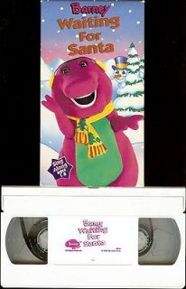   WAITING FOR SANTA VHS VIDEO / CHRISTMAS SING ALONG EDUCATIONAL OOP