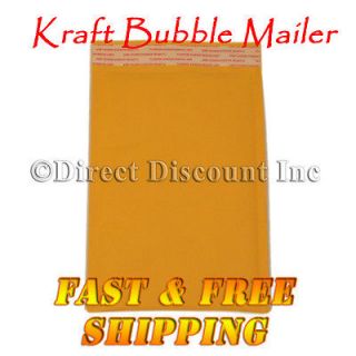 250 (100.2) #00 5x10 Self Seal Padded Kraft Bubble Mailer Shipping Bag 