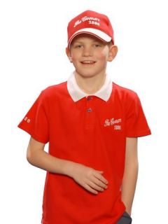 Arsenal   The Gooners Kids Polo Shirt with Matching Cap