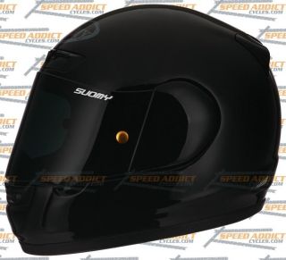 Suomy Apex Spec 1R Gloss Black Full Face Motorcycle Helmet