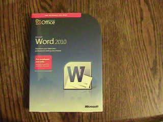 microsoft word 2010 in Software