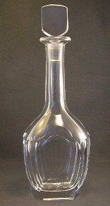 Signed Vintage Orrefors 12 1/2 Crystal Decanter Bottle