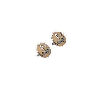 Zumba Fitness stud earrings gold / silver toned   great gift