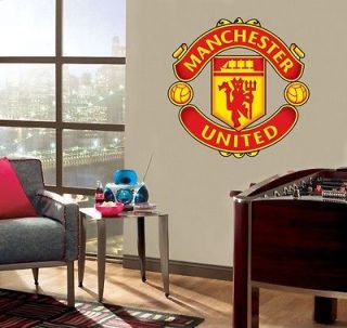 MANCHESTER UNITED MANU Decal Removable Repositionable HUGE WALL 