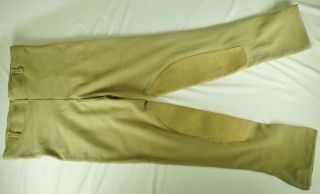 Childrens Equistar Pull on English Riding Breeches Tan