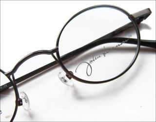   JLS260 Round Metal Eyeglasses Gunmetal Eyeglass Frames Discontinued