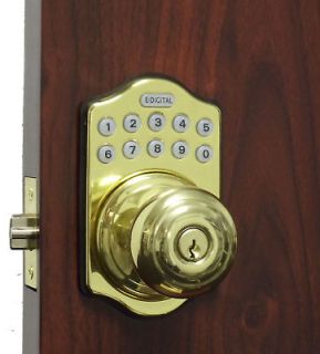 REMOTE Lockey Digital Keyless Entry Electronic Door Lock Knob BB 