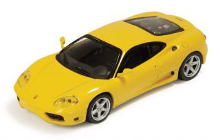 Ferrari F360 Modena in Yellow from 1999, IXO #FER015 1/43 NEW