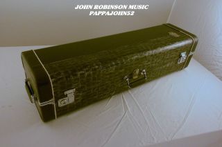 RARE KING 3B or 2B slide & valve trombone coffin case   case only H N 