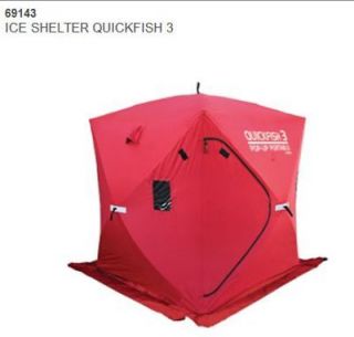 69143 Eskimo QuickFish 3 Ice Shelter Store Display Demo Rated #1