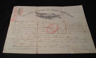 civil war discharge in Original Period Items