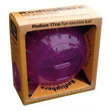 Hamster exercise ball gerbil play toy cage 17cm