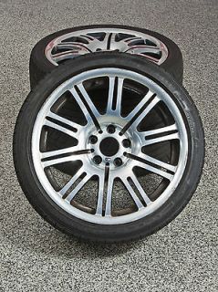   BMW 745I OEM FACTORY STOCK SNOWFLAKE WHEELS AND TIRES SET OF 4 18
