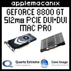 NEW 2nd Gen 2008 11 Apple Mac Pro nVidia GeForce 8800GT 512M Video 