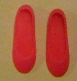 VINTAGE Skippers HOT PINK Taiwan Flat Shoes nm