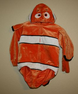   Nemo Plush Costume  Size XS 3 4 5 Clown Fish Halloween