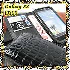   GALAXY S III SAM GALAXY S3 i9300 FLIP COVER FOLIO BOOK BLACK COLOR