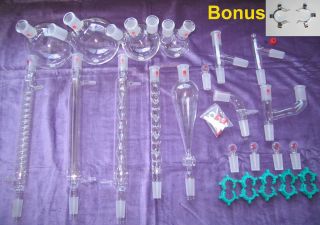 Advanced Organic Chemistry Lab Glassware Kit 24/40