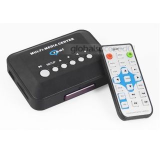 Audio&Video  MP4 player TV Video Player BOX remote control SD Card 