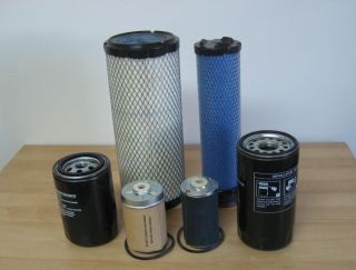 MAHINDRA TRACTOR FILTER ECONOMY PACK OF SIX FILTERS.