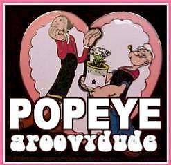 UNIVERSAL Studios Florida Pins POPEYE Olive Oyl NESTING Heart SET 