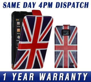Stylish Union Jack Design Leather Flip Case Cover For Samsung Galaxy 