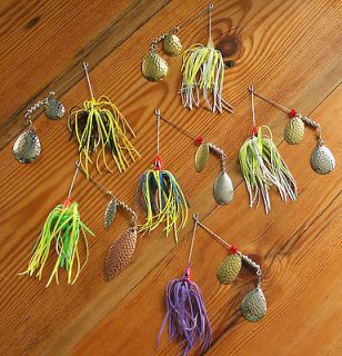   Plano Spinnerbait Set Fishing Lure Wholesale Lot Spoon Crankbait Hook