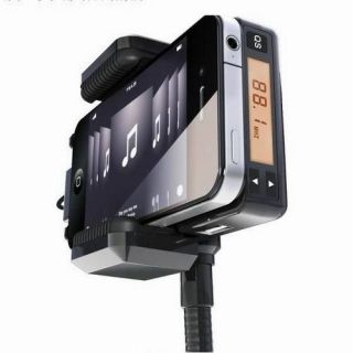 New CAR Veicle FM Transmitter Charger DOCK HOLDER for iPhone iPod 3G 