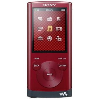 Sony Walkman NWZ E354 Red (8 GB) Digital Media Player