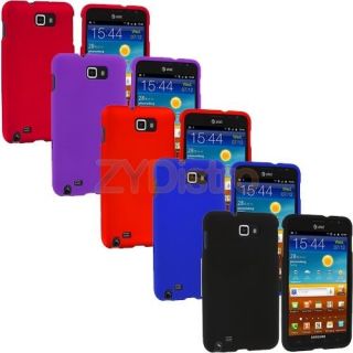   Rubberized Skin Case Covers for Samsung Galaxy Note N7000 i717 Phone