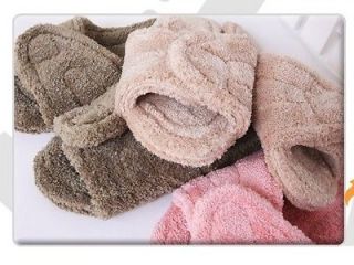   sided slippers Plush MicroFiber Dust Floor Cleaning Slippers Shoes Mop