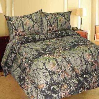 New 6pc. Microfiber The Woods Camo Sheet Set Queen Size