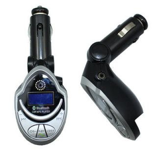Bluetooth Car Digital Wireless FM Transmitter  Player SD/USB/AUX 3 