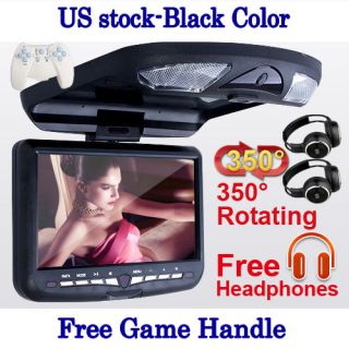 Car OVERHEAD LCD MONITOR FLIP DOWN DVD PLAYER NEW
