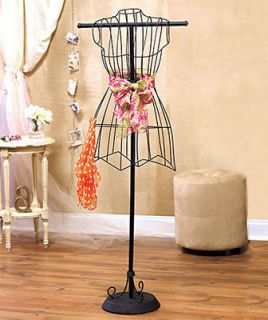 Vintage Wire Dress Form Mannequin Boutique Clothes Display Stand NIB
