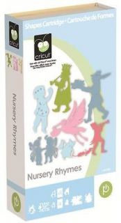   RHYMES Cricut Cartridge (Silhouette Images, Fonts, Phrases & More
