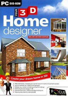 Your 3d home designer deluxe 2nd edition WINDOWS XP/VISTA/WINDO​WS 7 