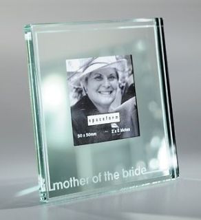 NEW Mini Mirror photo Frame Mother of the Bride by SPACEFORM 4 2 